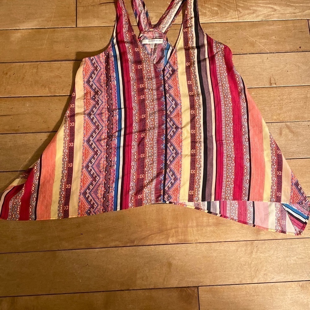 Lavender Brown top - Picture 2 of 4